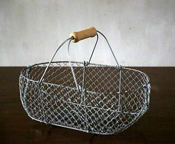Panier de récolte 15 litres maille de 15 mm Fabrication française Panier de récolte 15 litres maille de 15 mm Fabrication française